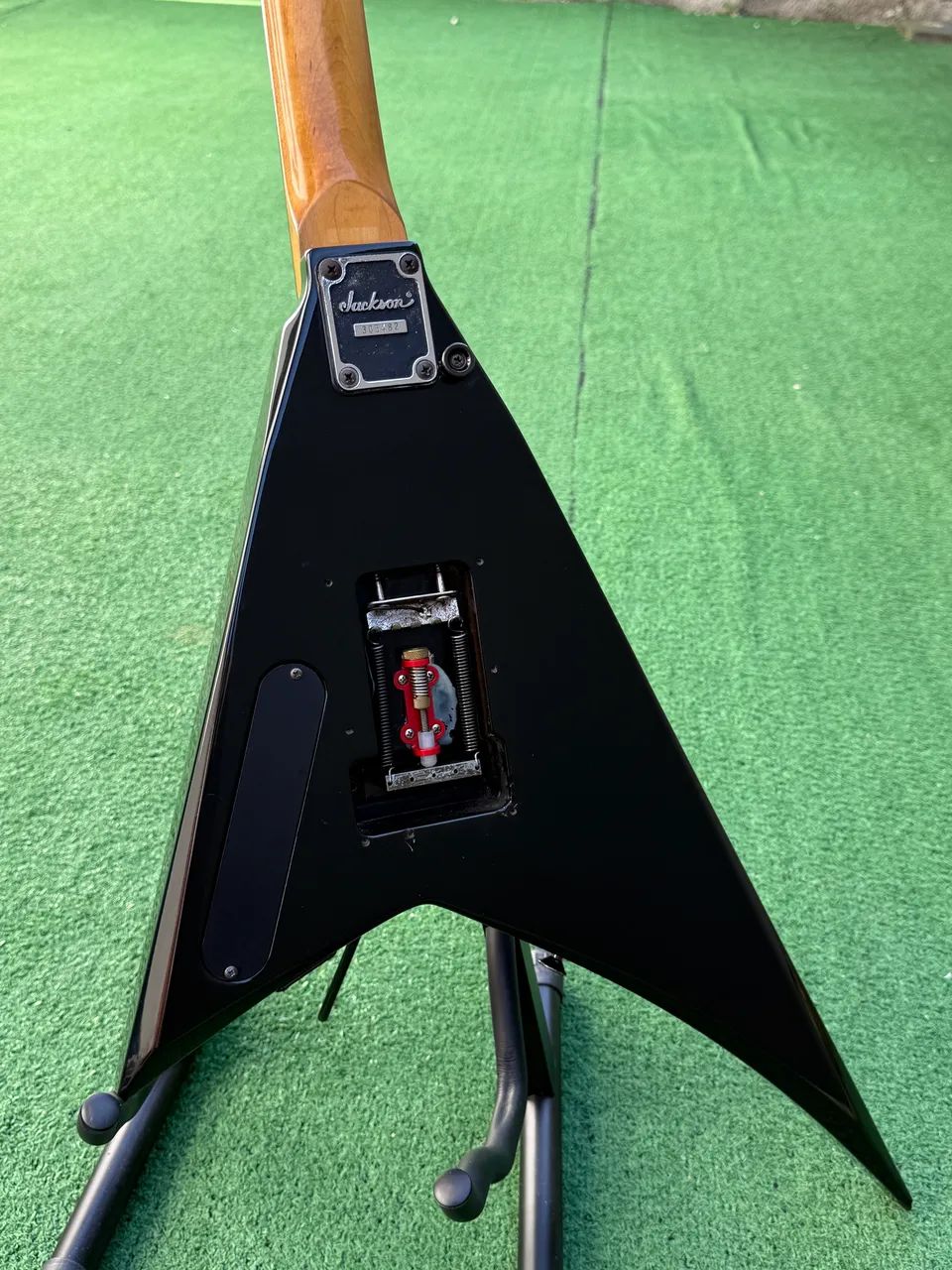 Guitarra Jackson Randy Rhoads EX Professional Japonesa + upgrades e semicase - Foto 5