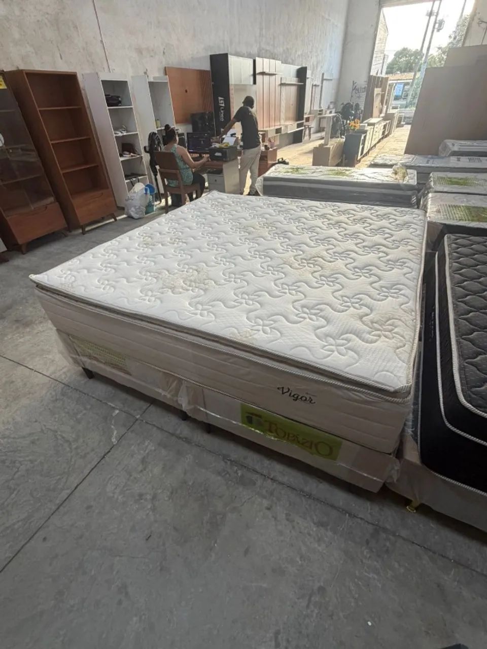 Cama King Vigor Topazio 158x203cm  - Foto 2