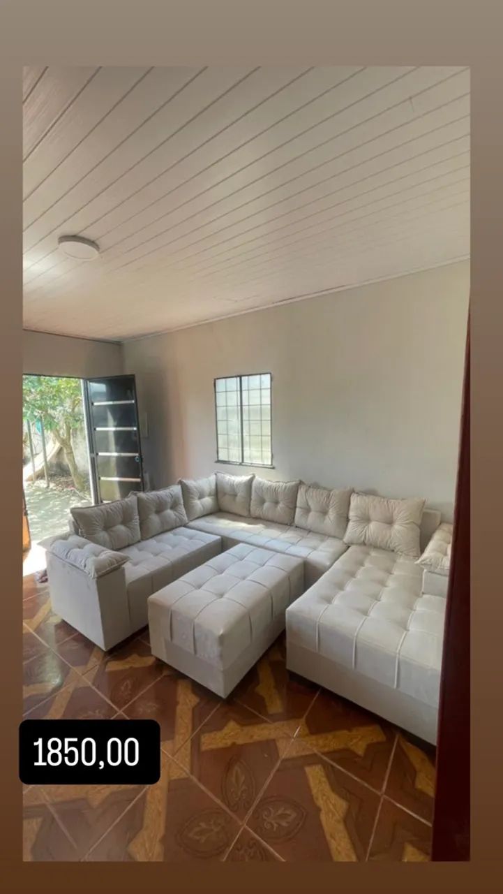 PROMOÇÃO -/ conjunto Chayse com pilow nos braços - 