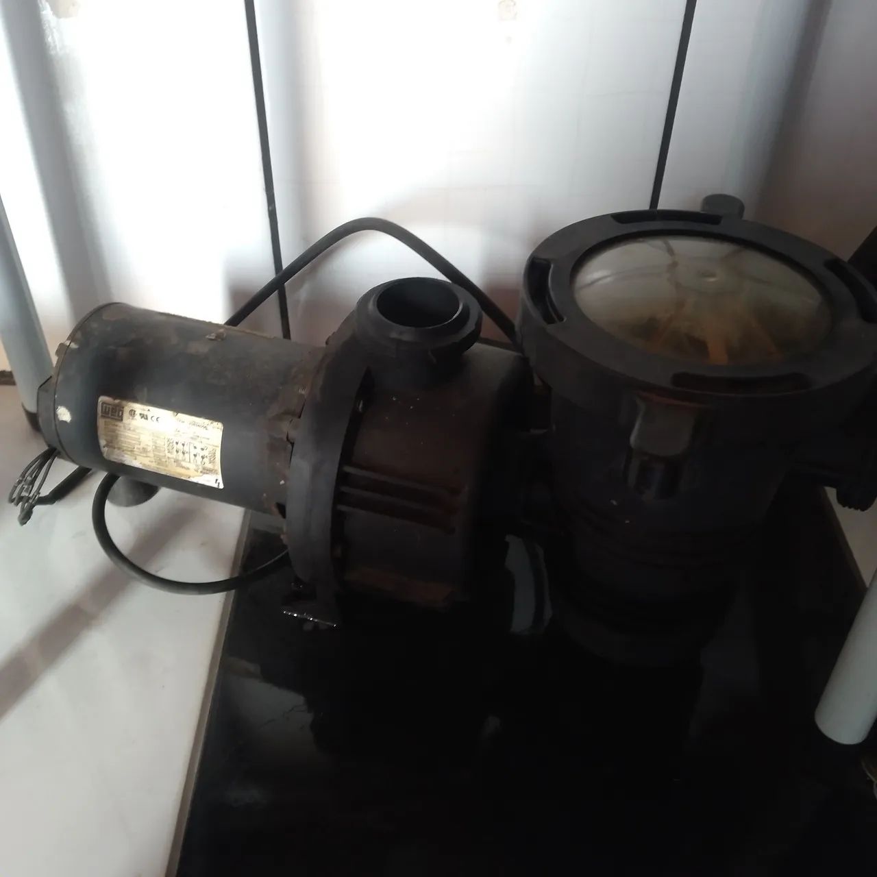 Motor e filtro para picinas 