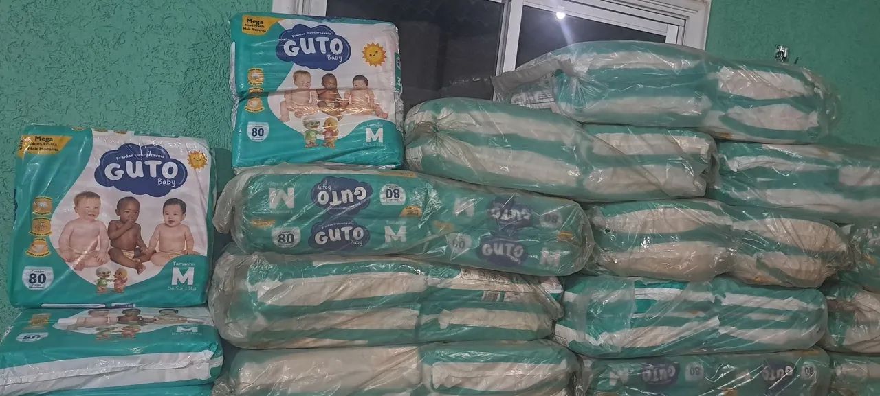 Fraldas descartáveis Guto Baby.  - Foto 2
