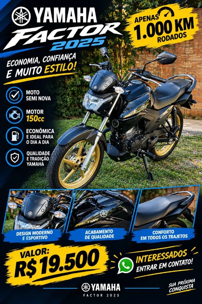 YAMAHA FACTOR 2025