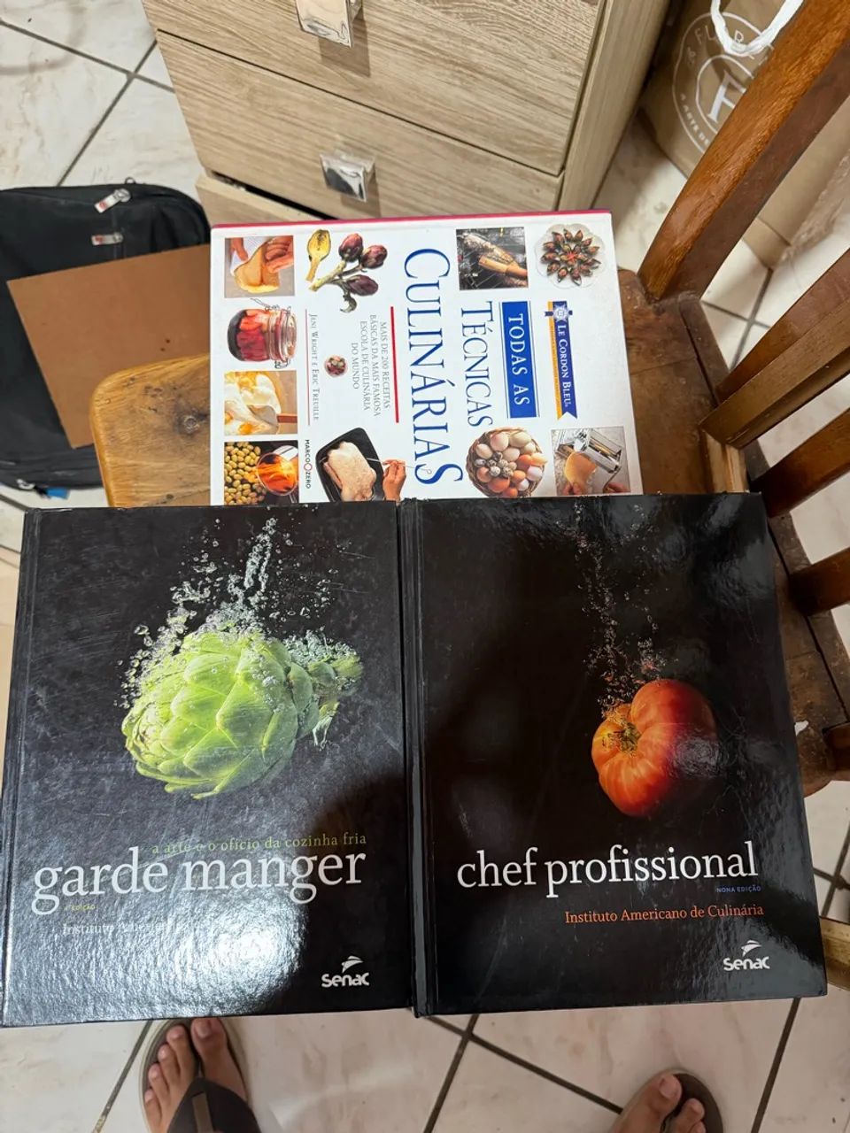 Livro de culinária senac 