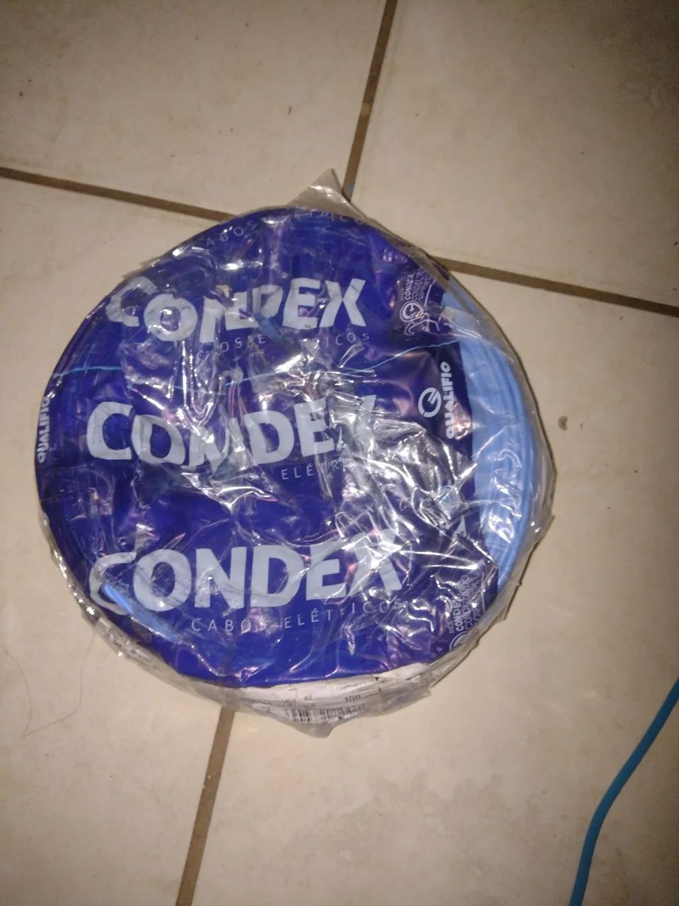 Vendo Cabo flexível cinza 100m 1×1,5mm ... E cabo flexível azul 1× 1.5 mm  - Foto 3