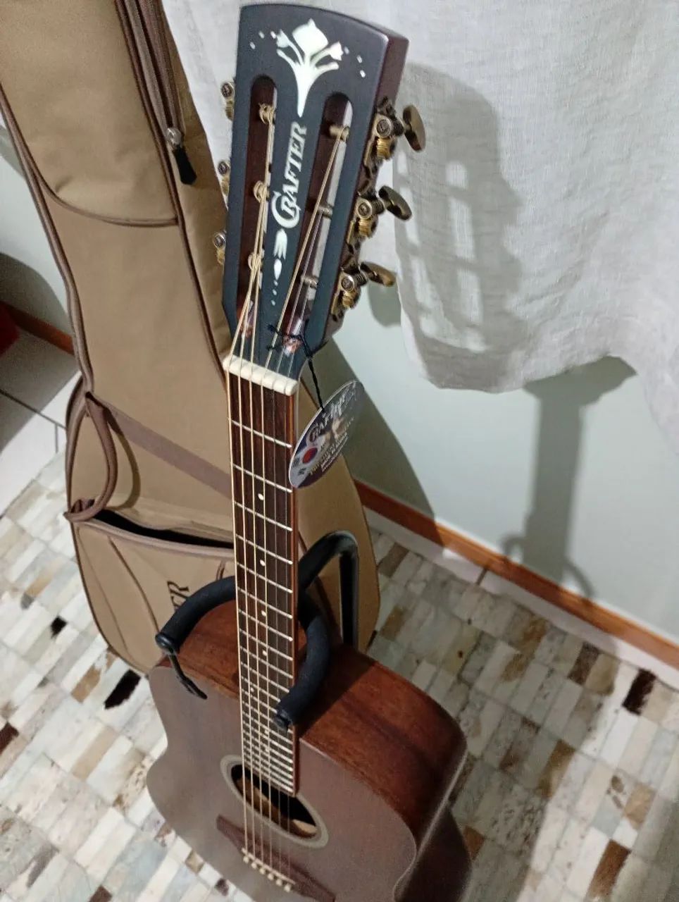 Violão Crafter Mind D-Mahoe Prestige.