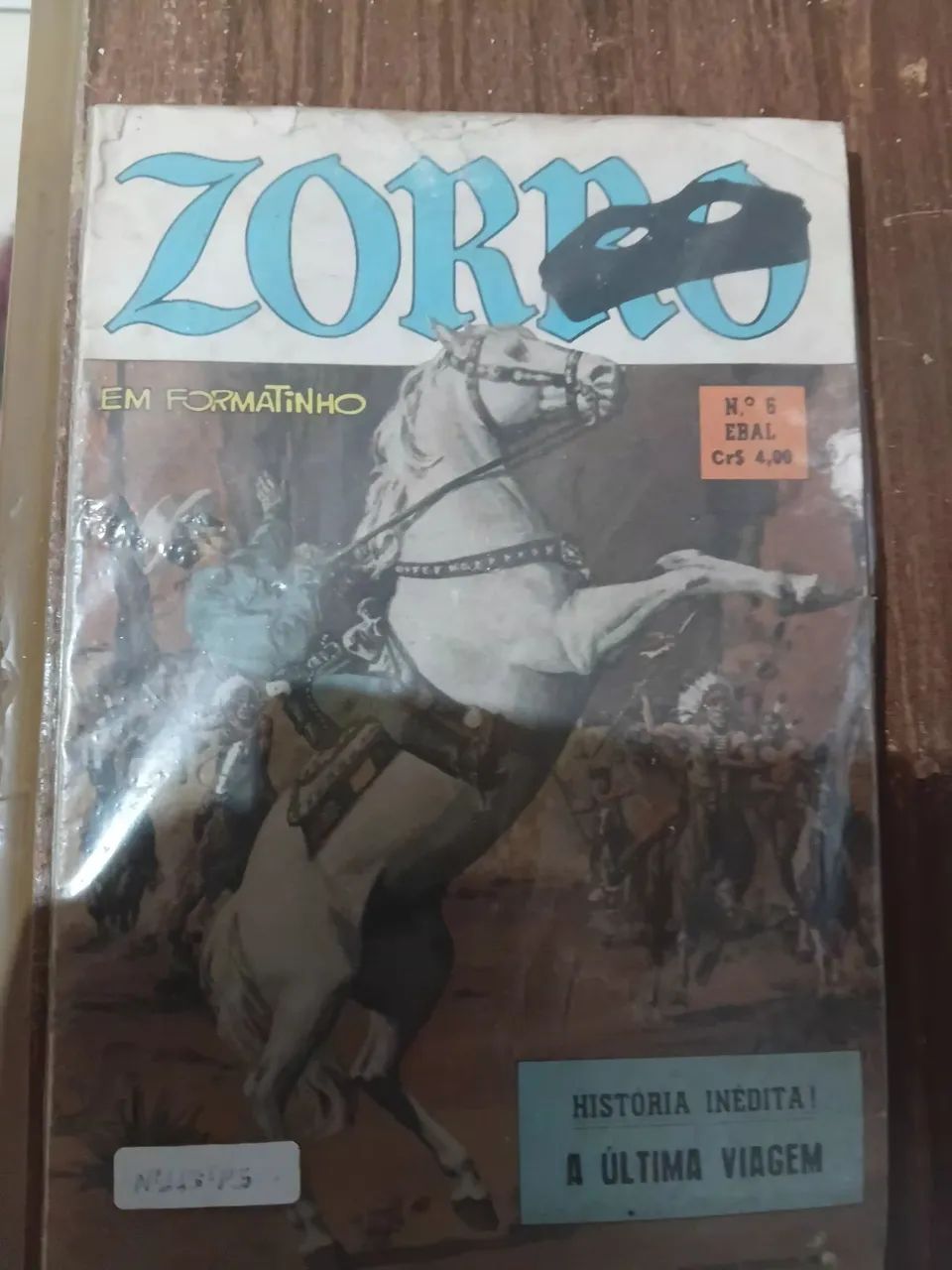 Zorro Editora Ebal Ano 1976