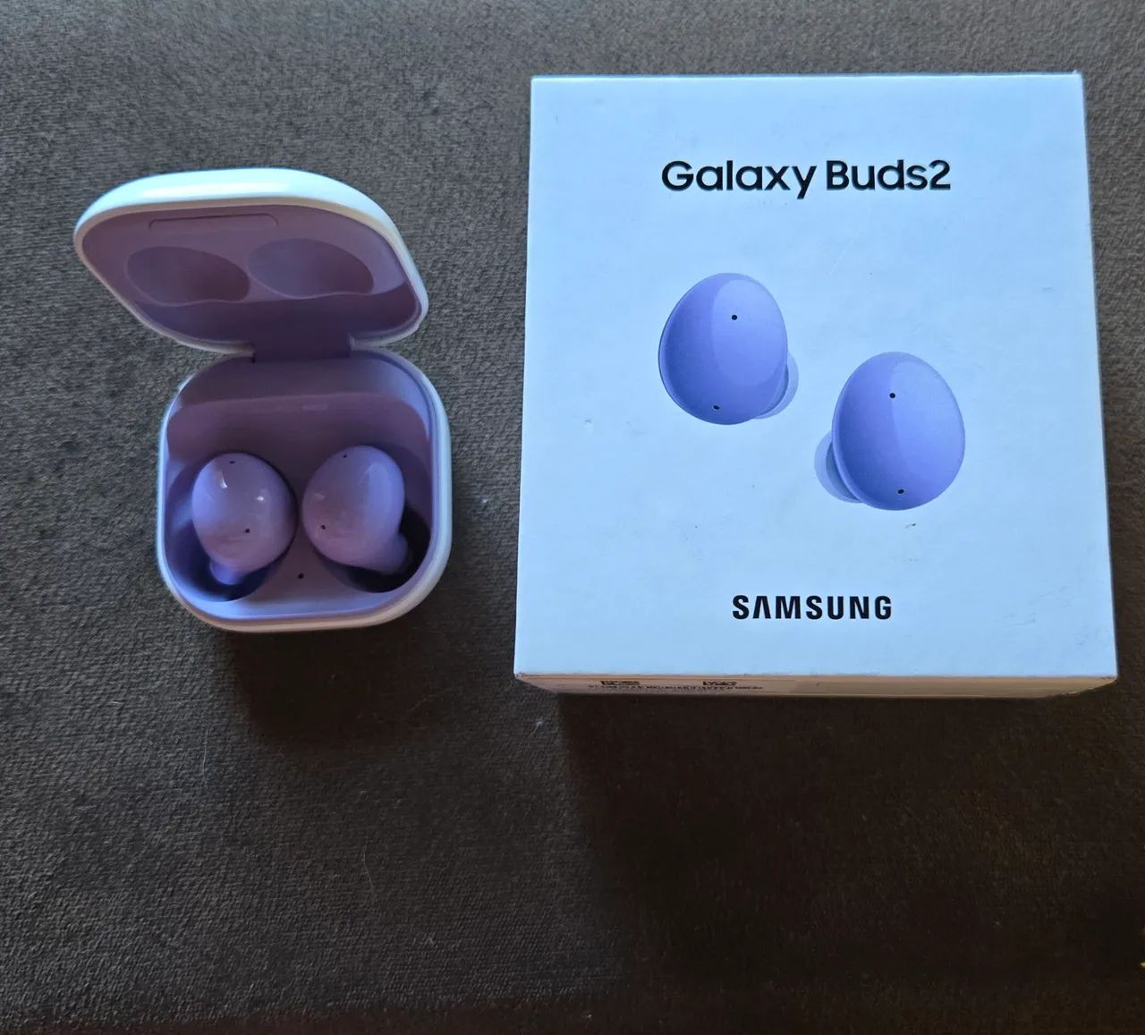 : Samsung Galaxy Buds 2 Violeta - Completo na Caixa (Venda Rápida)