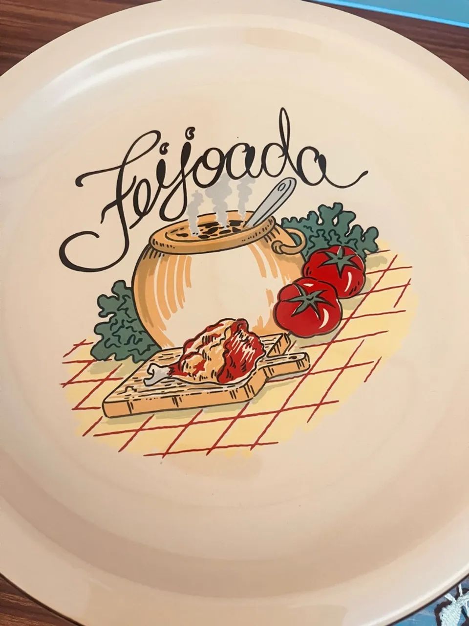 CONJUNTO DE FEIJOADA - PORCELANA SCHMIDT - SEM USO  L