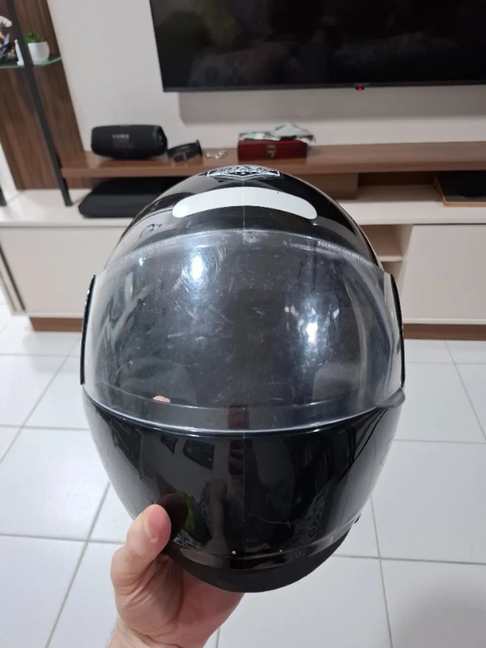 Capacete  Mixs Helmets Preto Usado