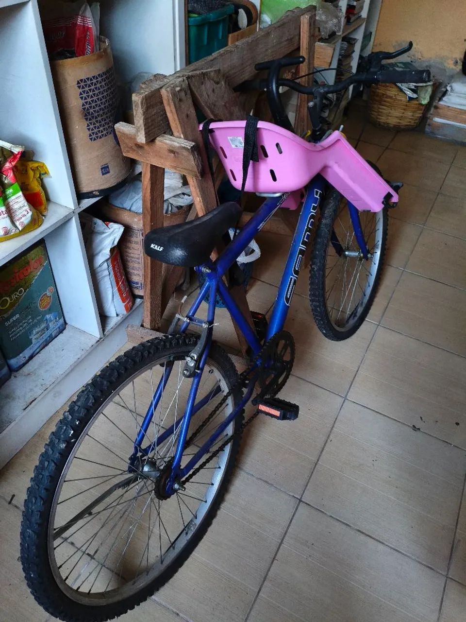Bicicleta com cadeirinha  - Foto 4