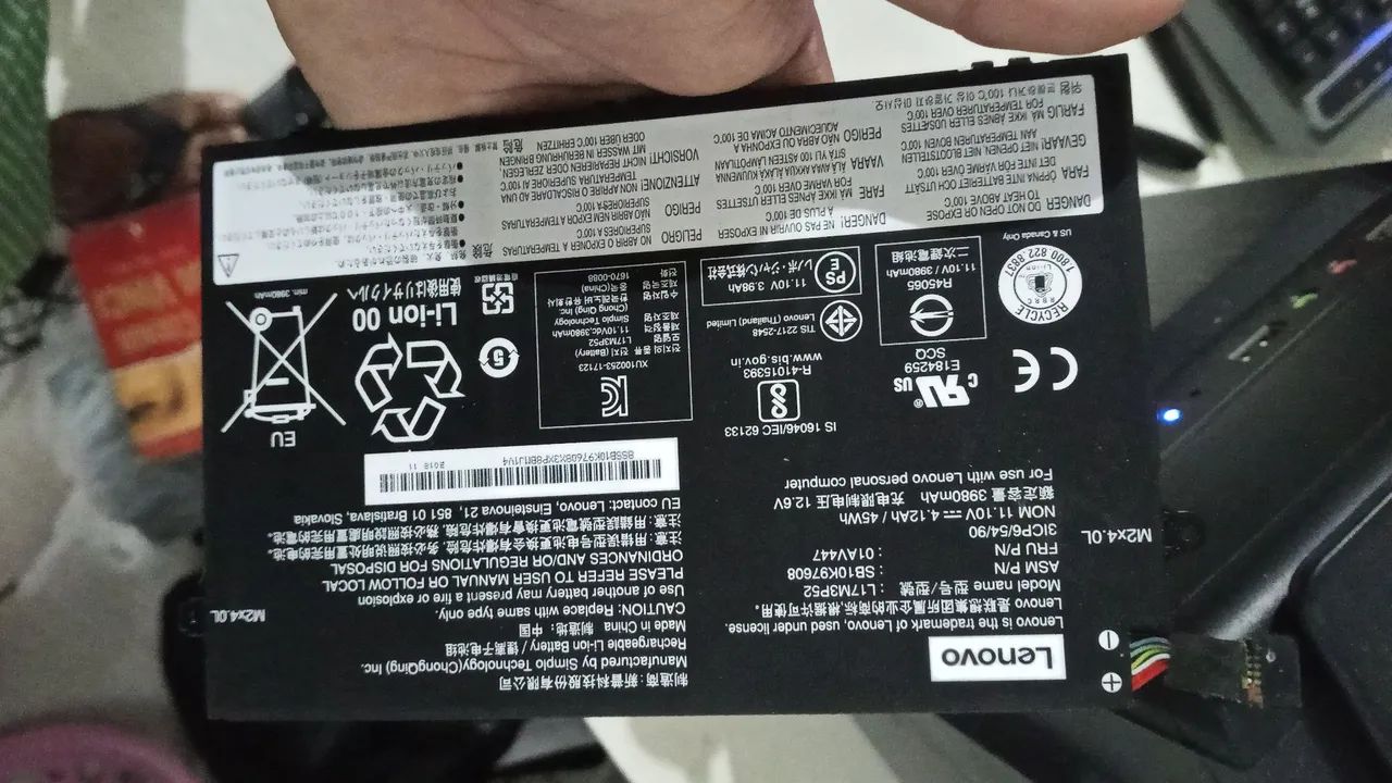 Bateria Lenovo ThinkPad E480