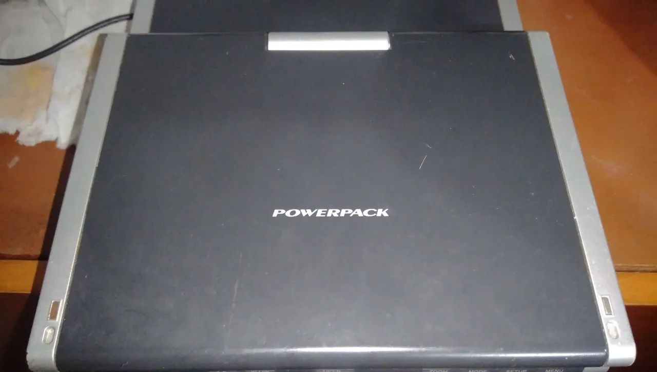 Leitor de DVD Powerpack com Tela de 7 Polegadas Multi vídeo Vídeo Carregador Leia Zn Sp - Foto 4