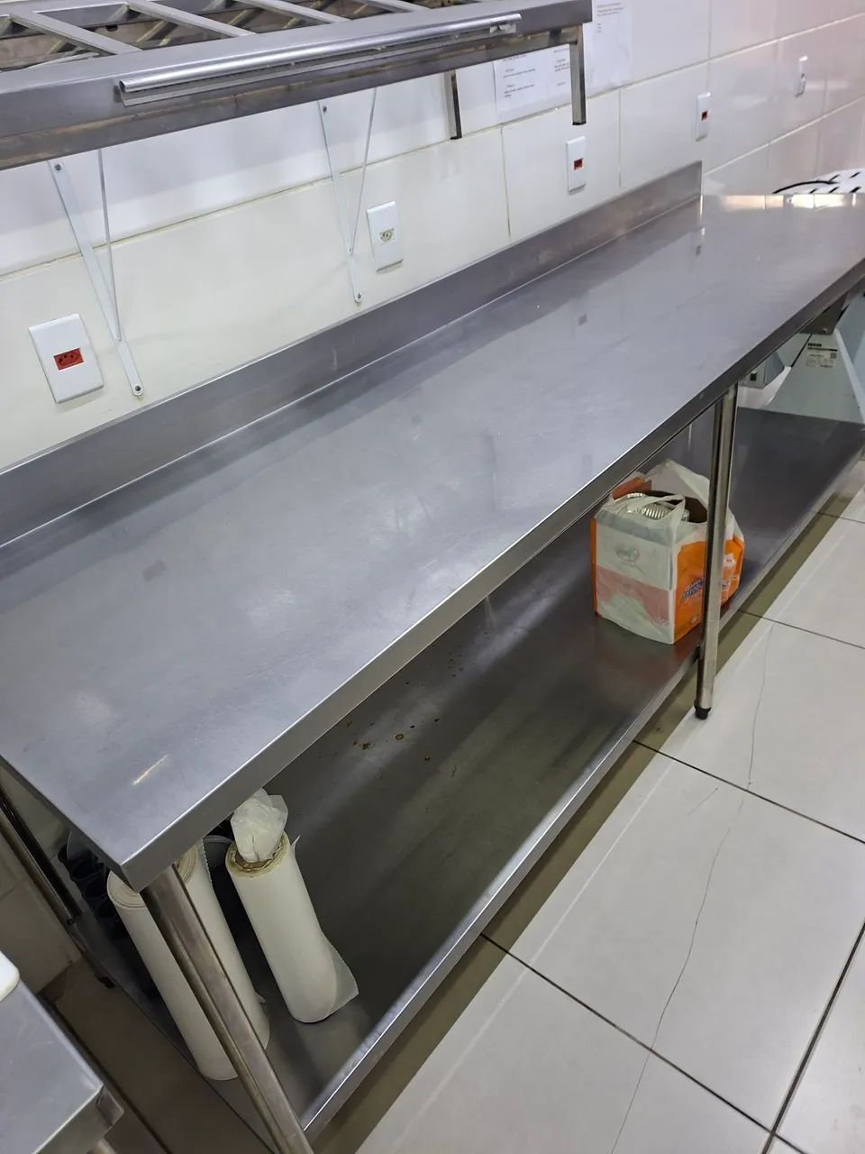 Bancada de inox
