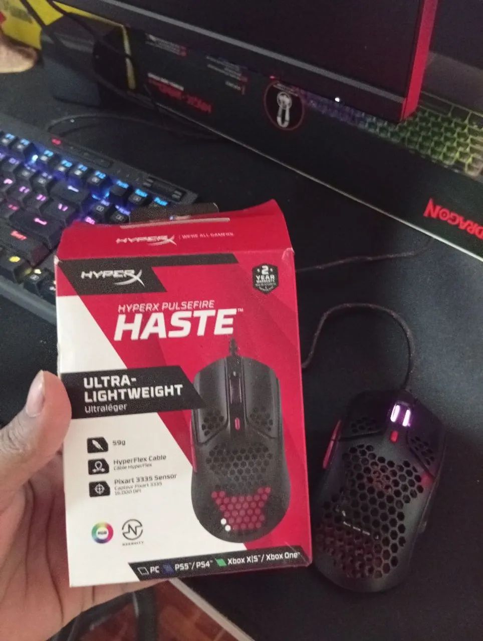 Mouse Gamer Hyperx  - Foto 5