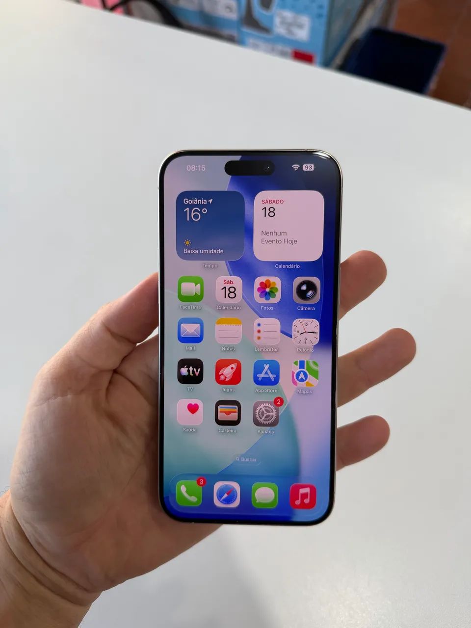 iPhone 15 pro max 256gb Branco