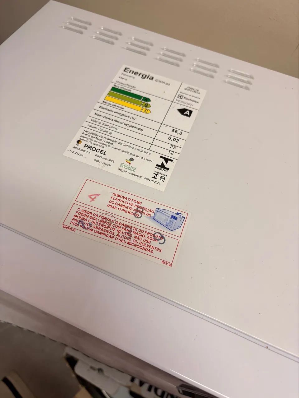 Microondas Electrolux Eficient 23 litros 1100w - Foto 3