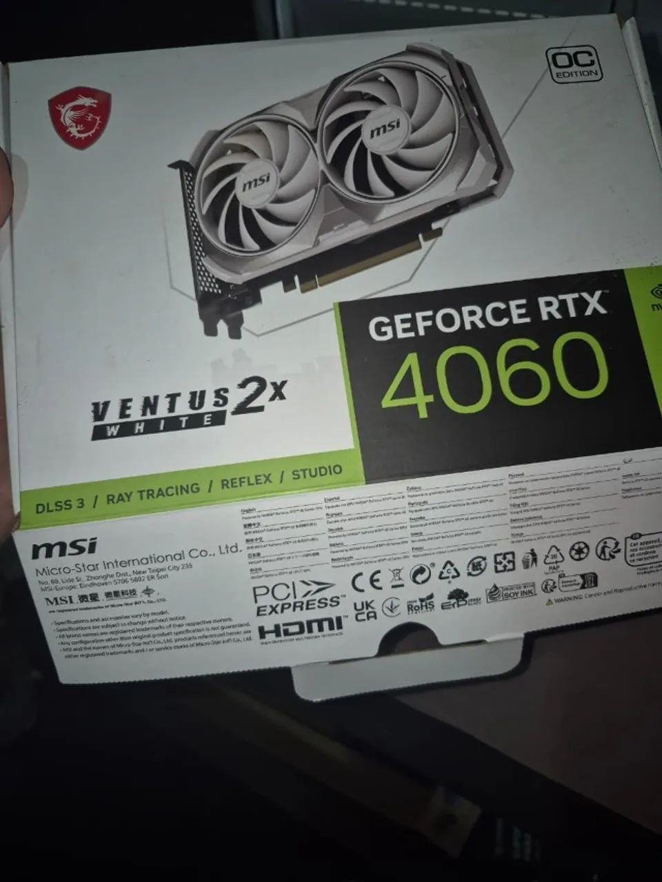 Placa de Vídeo RTX 4060 White - Foto 2