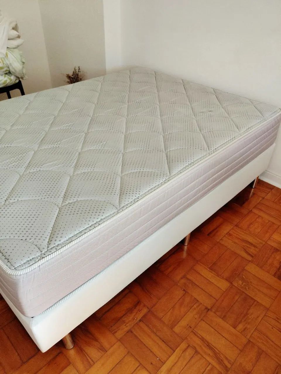 Cama de casal - Colchão e base Ortobom 