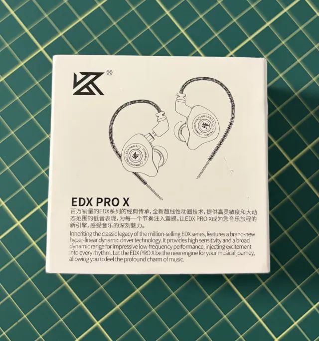 KZ EDX Pro X - Ciano | Versão com Microfone - Foto 5