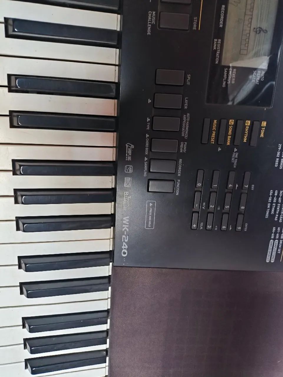 Teclado Casio ctk 240  - Foto 2