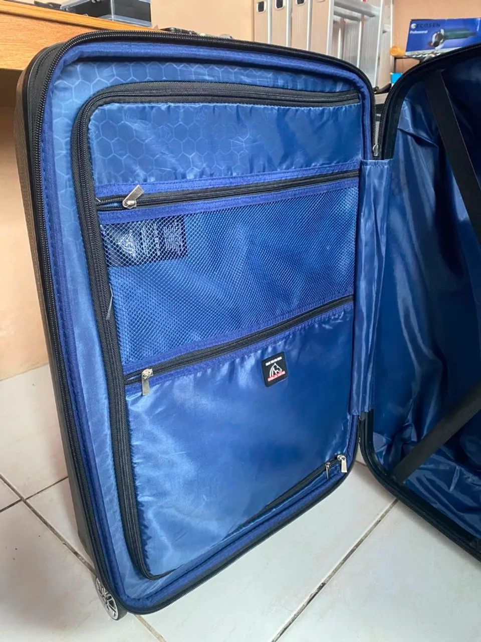 Mala de Viagem 23kg da Baggagio dourada - Foto 5