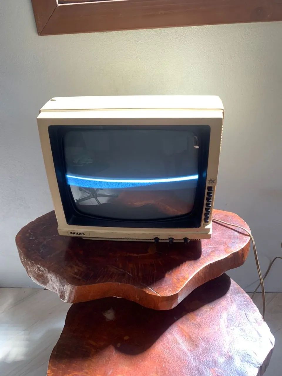 TV preta e branco funcionando  - Foto 2