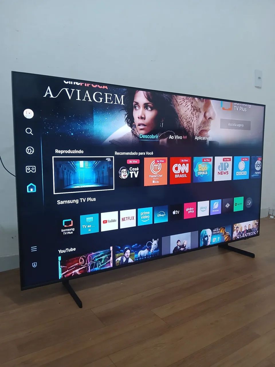 Tv smart Samsung 55 polegadas Qled 4k com Alexa  - Foto 2