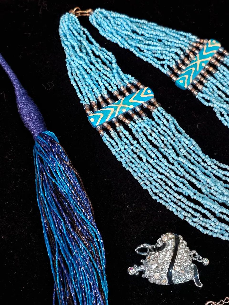 Kit 5 Colares Femininos Boho + Gargantilhas Prata - Foto 2