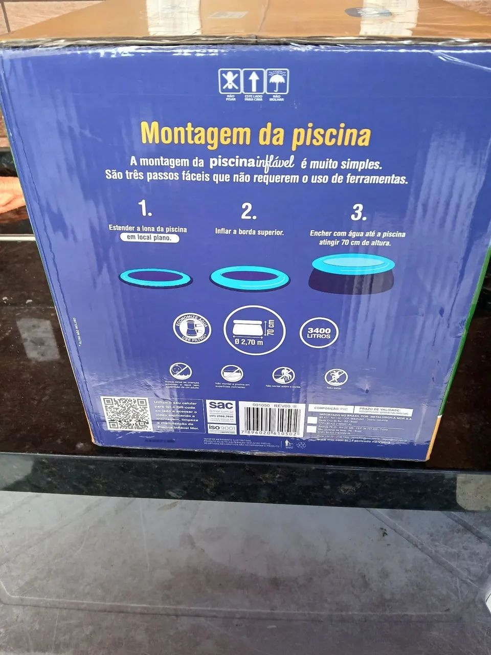 Piscina inflável  - Foto 3