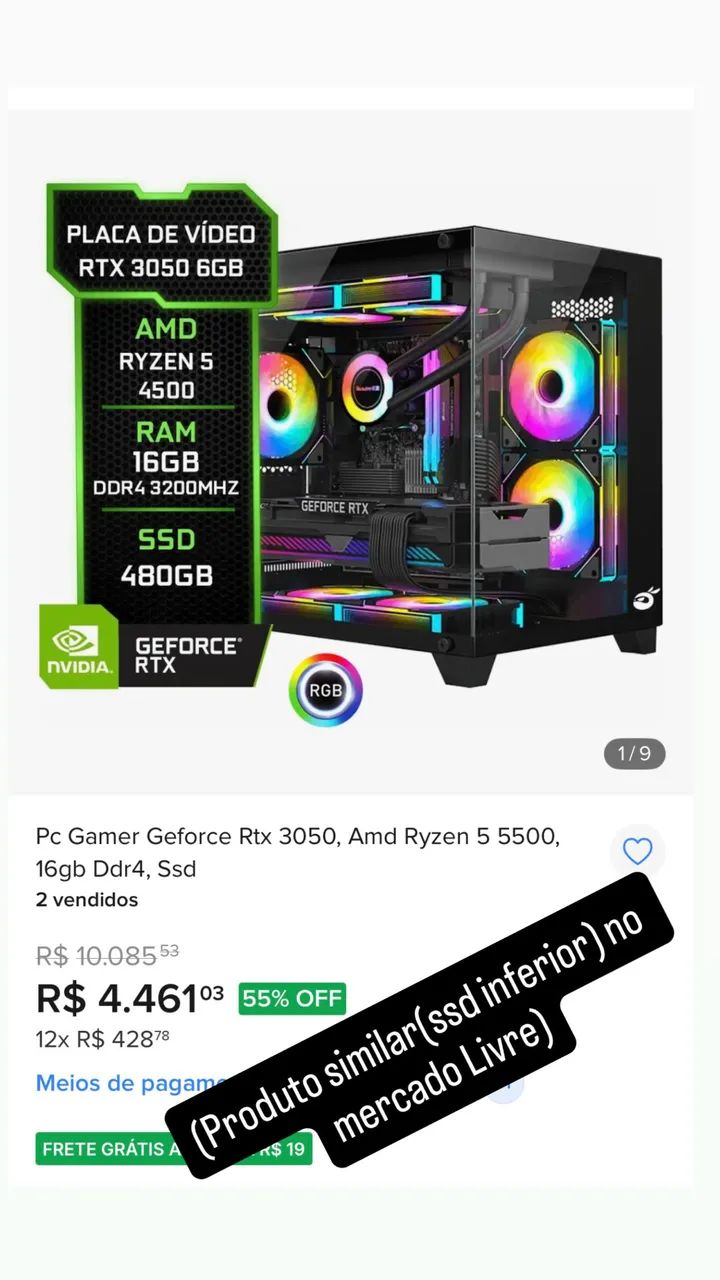 Cpu gamer novinho - Foto 5