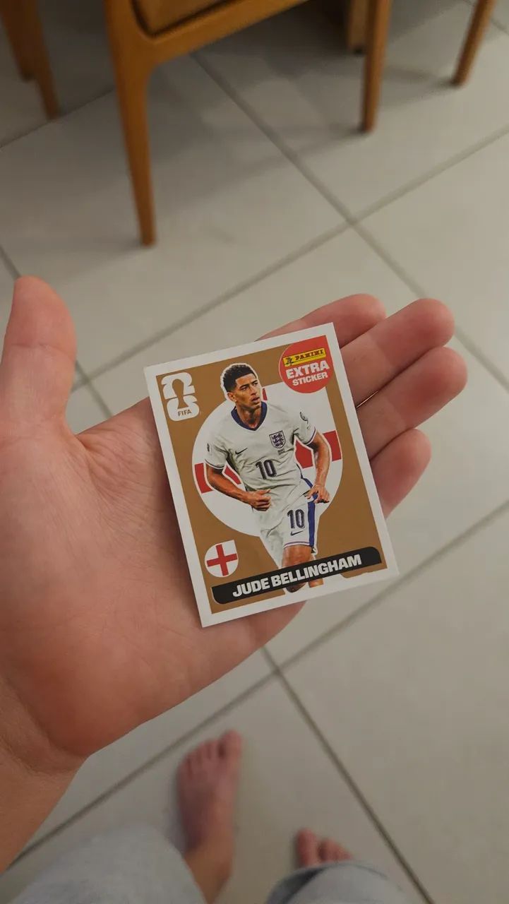 Figurinha legend bronze jude bellingham