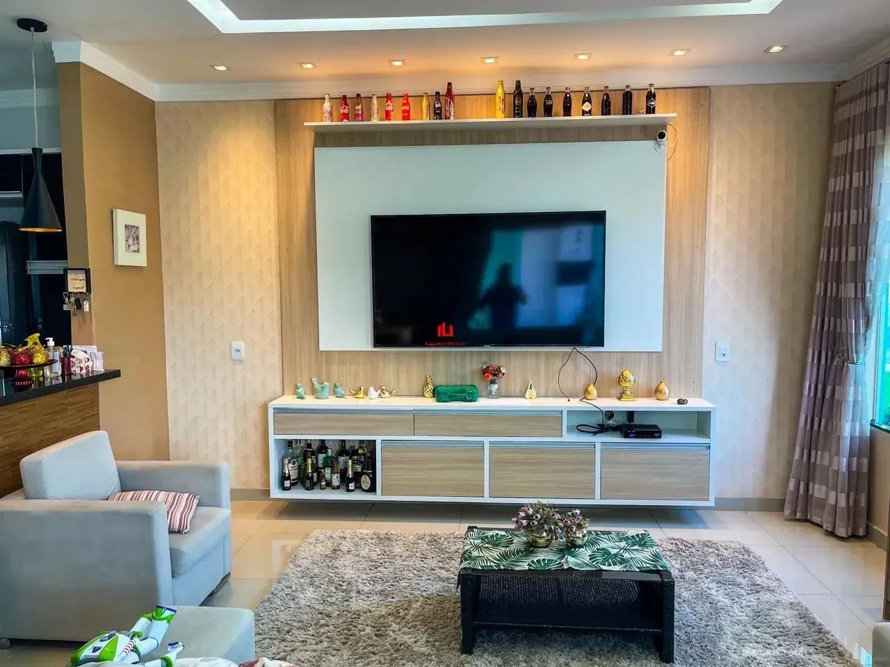 Casa Terrea no Forest Hill 3 Suítes amplas com armários fixos e ar condicionados e luminár - Foto 8