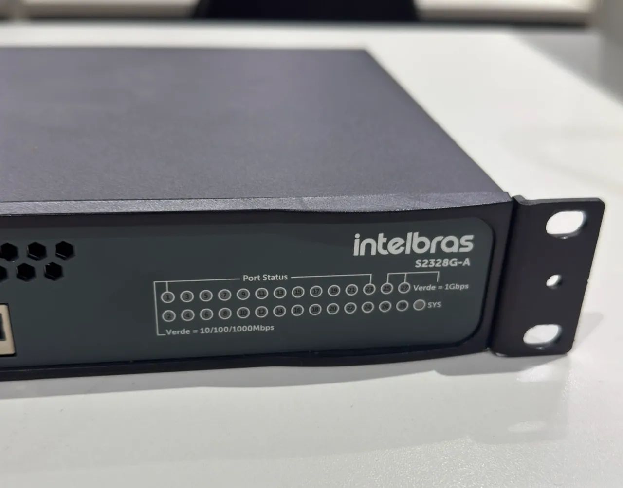 Switch gerenciável Intelbras com 24 portas Gigabit  - Foto 2