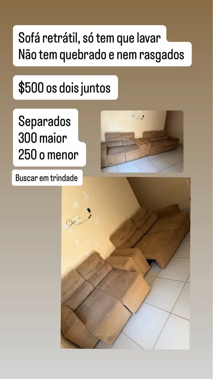 Vendo sofá 