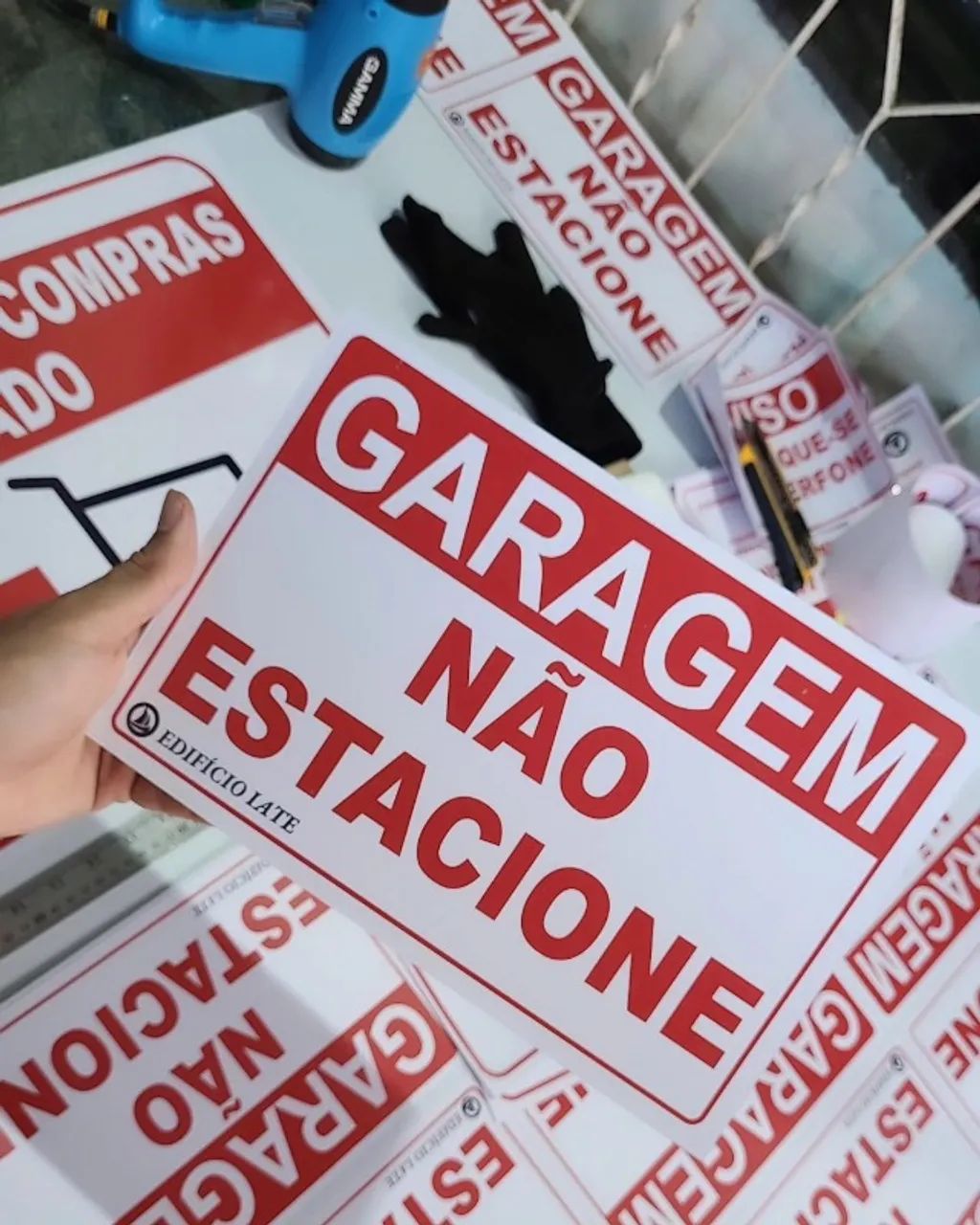 Placas de Sinalização