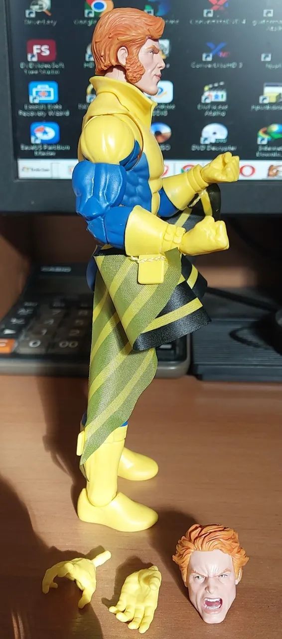 Marvel Legends X-men Banshee Three Pack 60th Anniversary - Foto 4