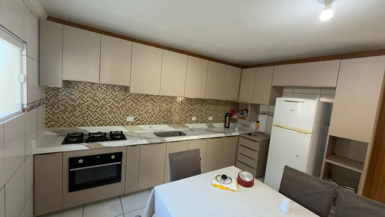 cozinha completa armário fogão forno tudo novo  - Foto 3