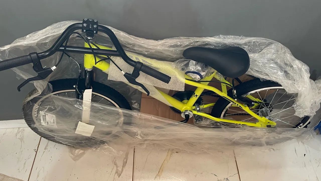 Bicicleta nova 
