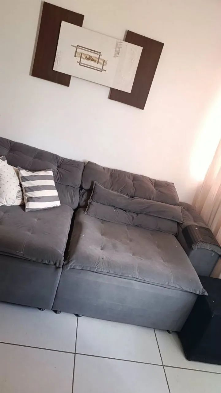 Sofa retratil 2,5m largura