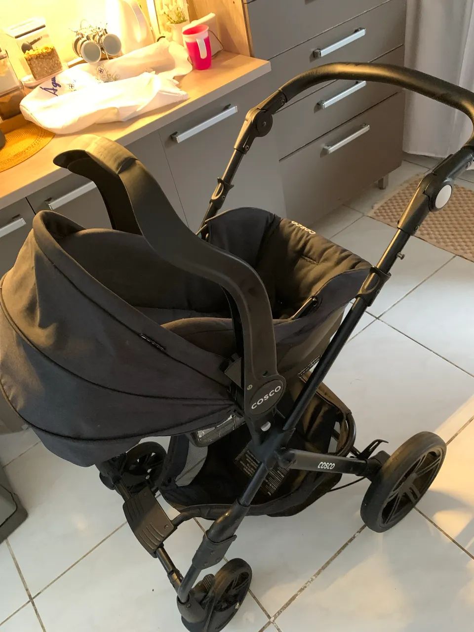 Carrinho de bebê da Cosco  - Foto 3