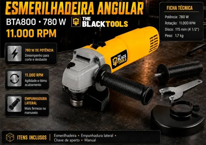 EsmerilhadeiraAngular - 110V - Foto 5