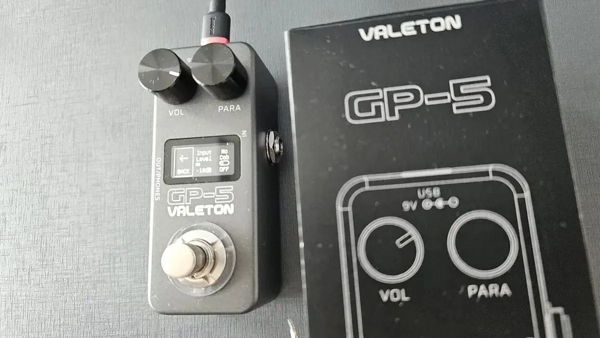 ギター VALETON GP-5 Valeton GP-5 Multi-FX | Pedaleira Compacta Neural Amp Modeling