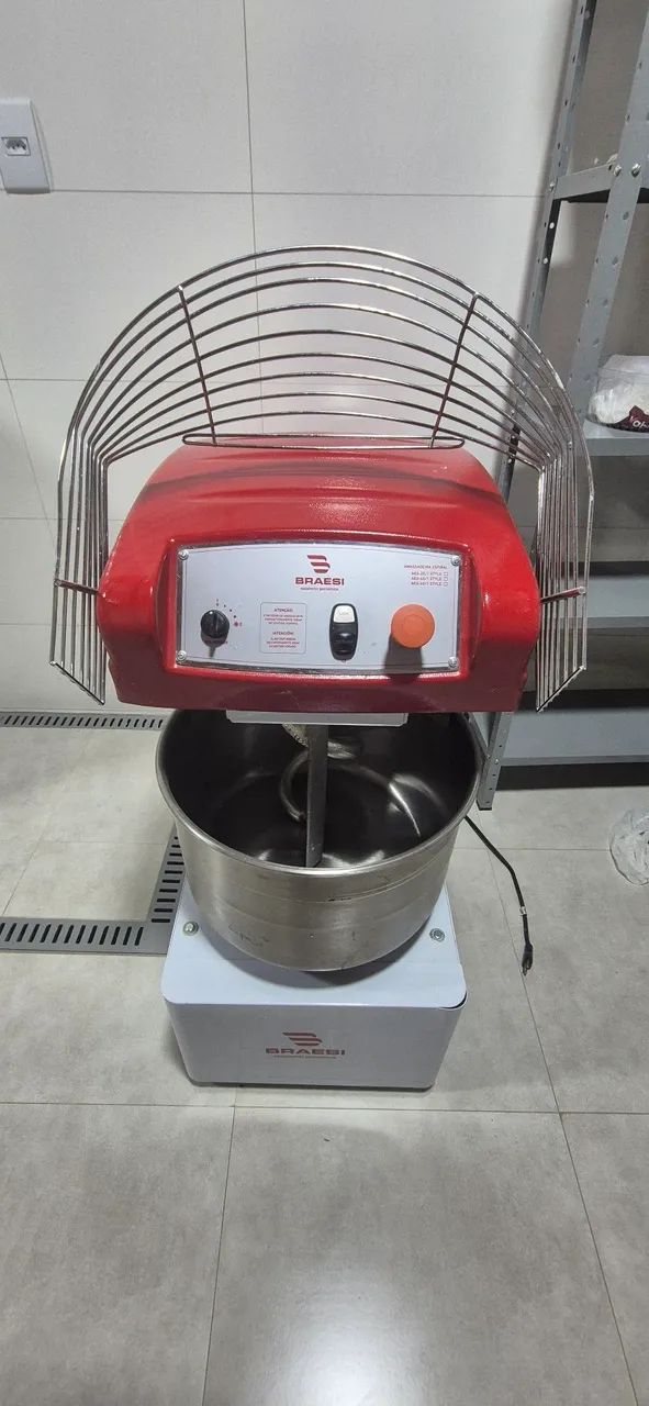 Amassadeira Espiral 25 kg AES-40/1 G3 220v Braesi - Foto 2