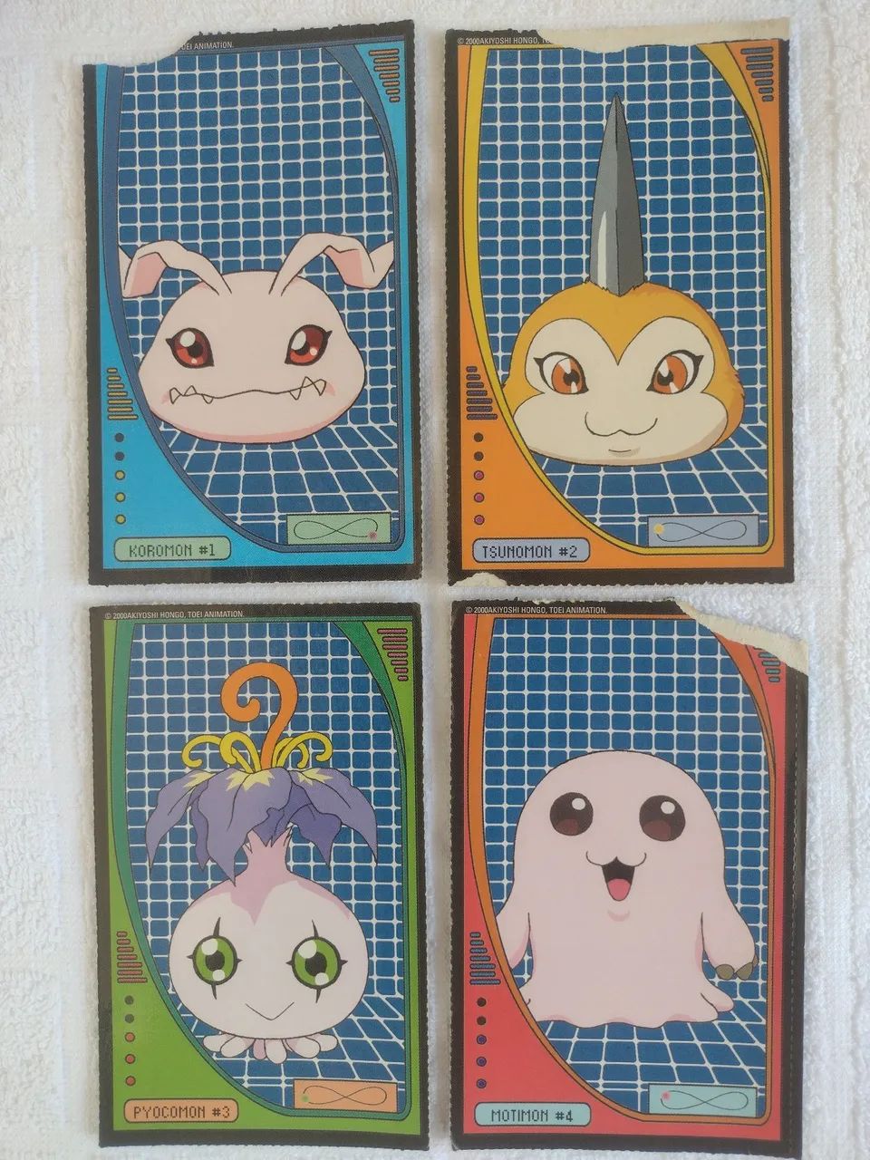 Lote Cards Antigos Revista Digimon - Foto 2