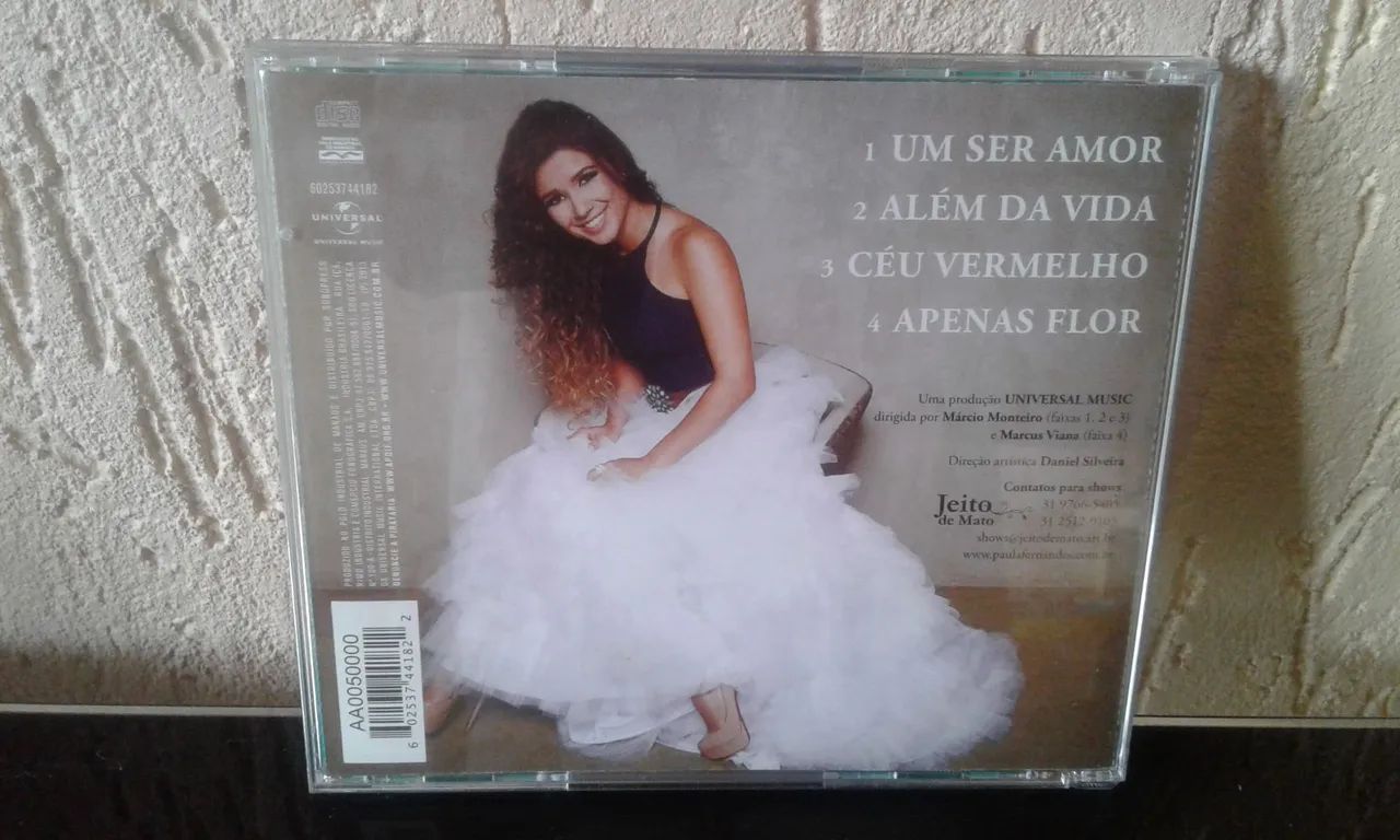 Cd Paula Fernandes Um Ser Amor  - Foto 3