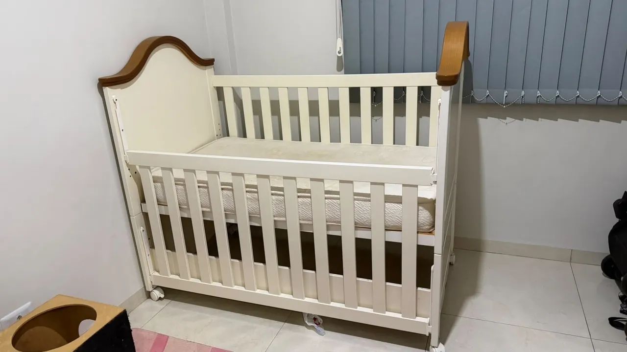 Berço Estilo Americano Vira Cama - Foto 3