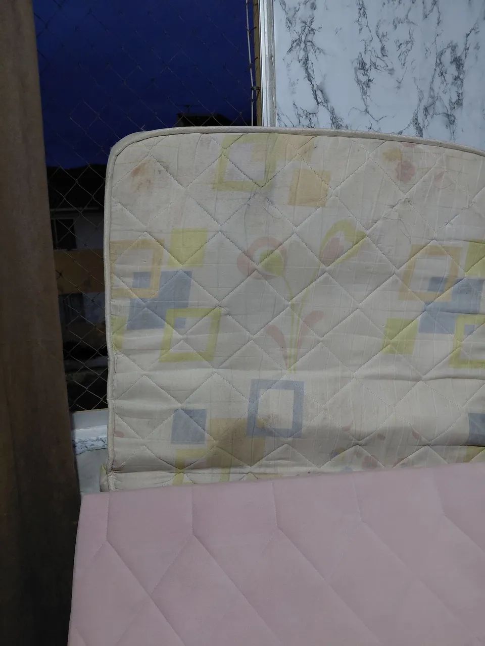 Cama de solteiro colchao base e cabeceira  - Foto 3