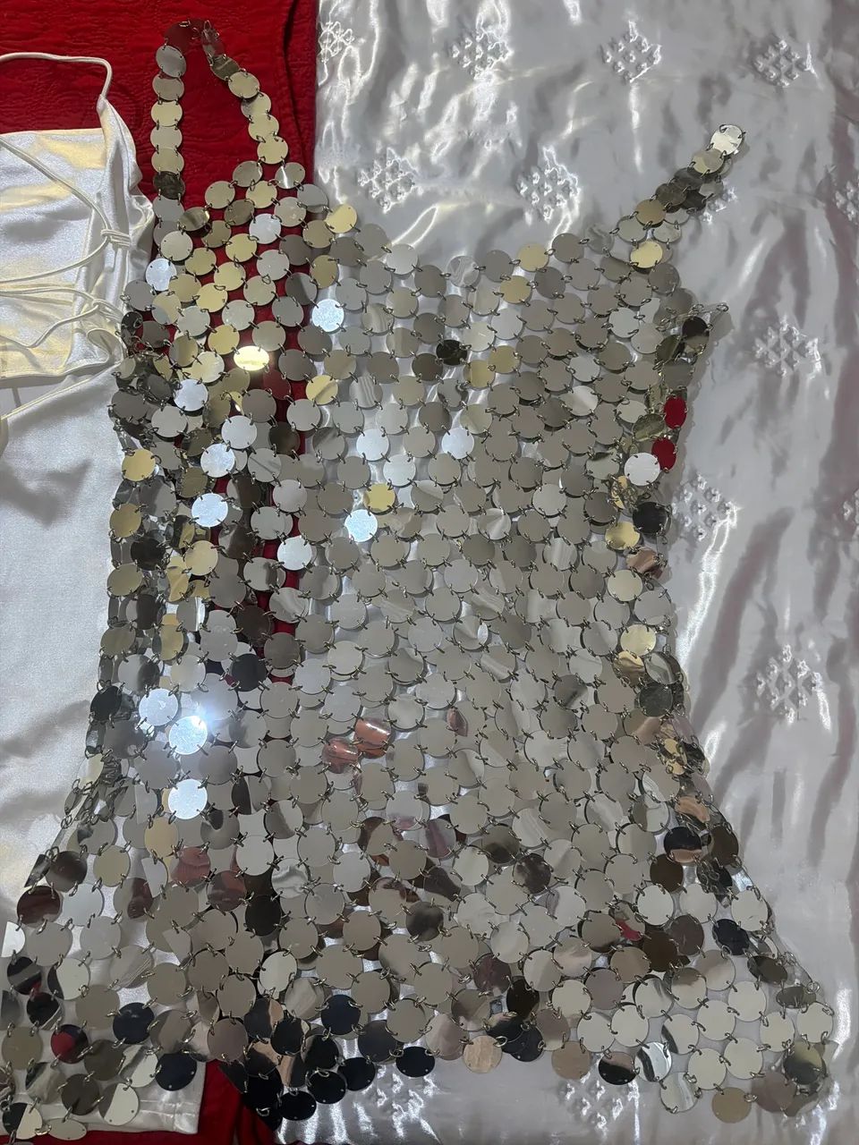 2 Vestido curto de fresta  - Foto 2