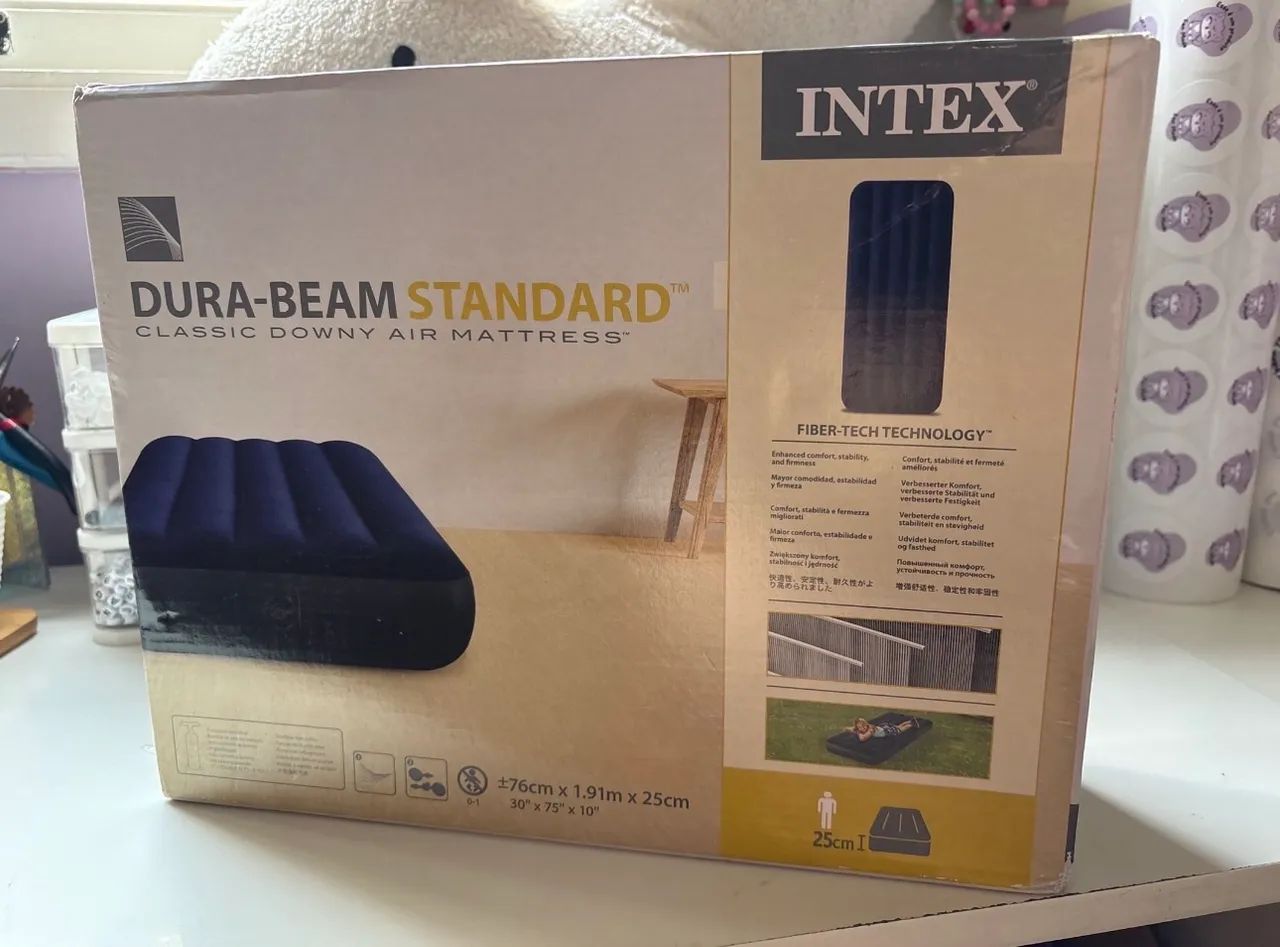 Colchão de ar - Solteiro - Intex - NOVO  - Foto 3