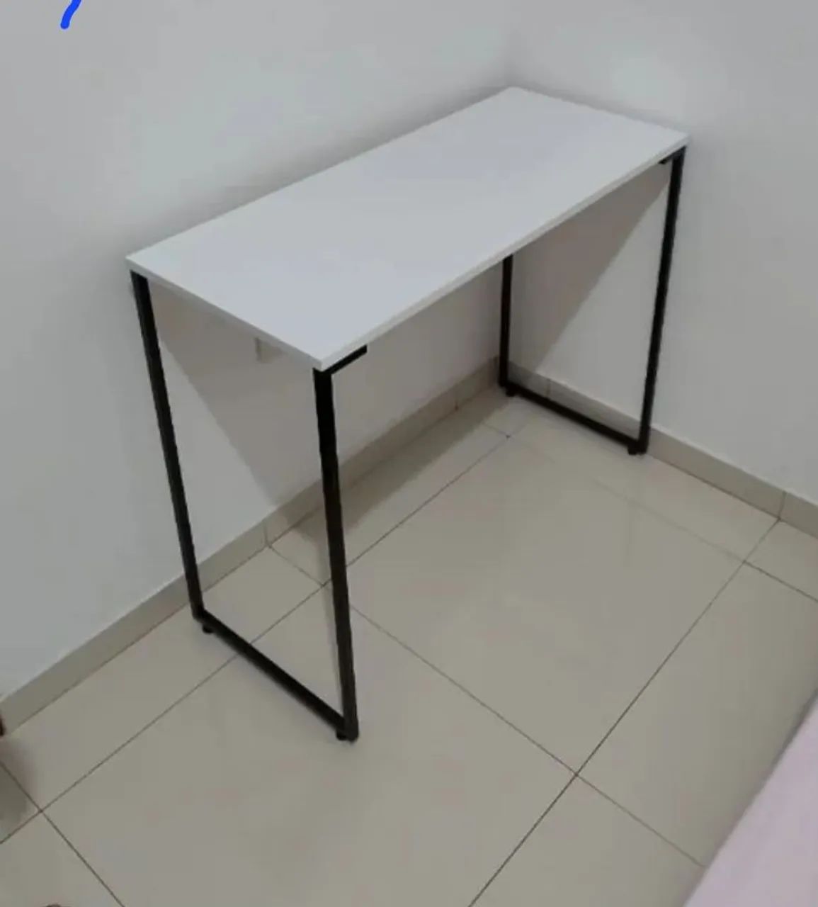 Mesa mdf pes de inox